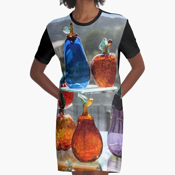 Window Glassware ~ Make Your Own Rainbow! Graphic T-Shirt Dress