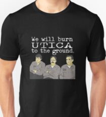 Warehouse Guys - White Text Unisex T-Shirt