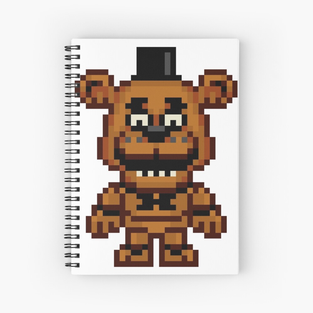 Five Nights At Freddy S Freddy Fazbear Mini Pixel Hardcover