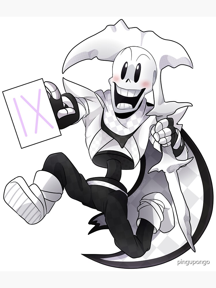 Dust Sans Sticker Sticker for Sale by MiniTheCat