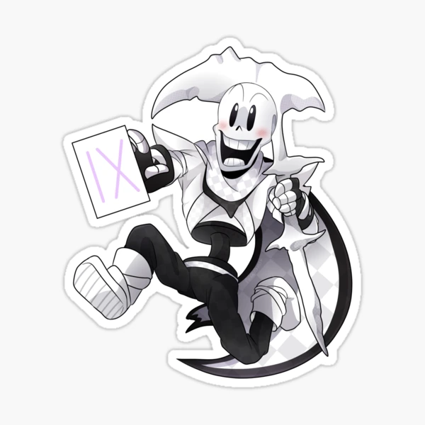  Undertale - Sans and Papyrus Sticker Bumper Sticker