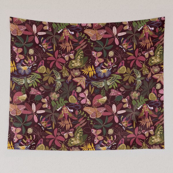 Item preview, Spirit guiding moths designed and sold by camcreativedk.