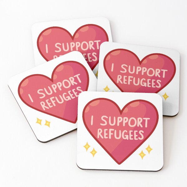 Item preview, I Support Refugees designed and sold by scootsmcdoots.