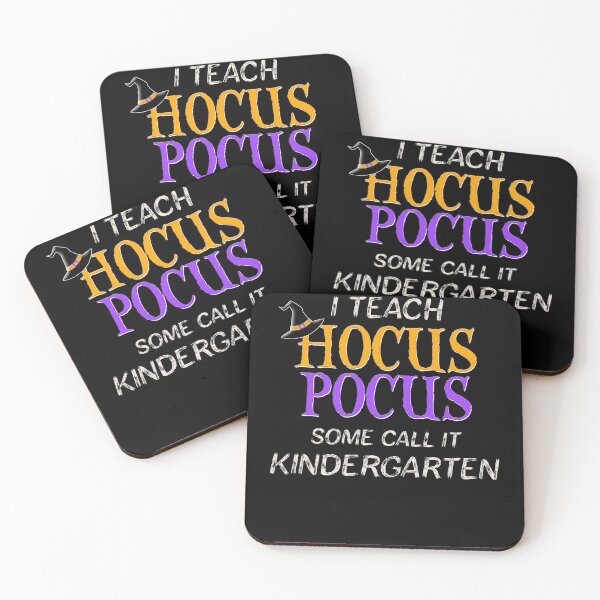 Item preview, Halloween Teacher Kinder Hocus Pocus designed and sold by wilsonellis.