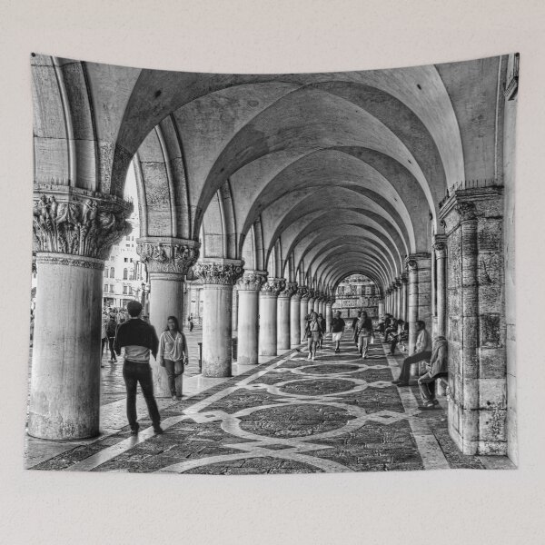 Item preview, Doge's Palace Colannade - B&W designed and sold by tomg.