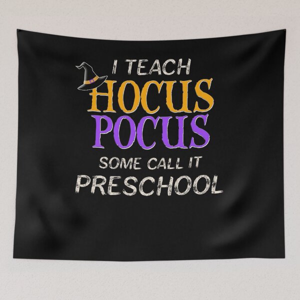 Item preview, Halloween Teacher Preschool Hocus Pocus designed and sold by wilsonellis.