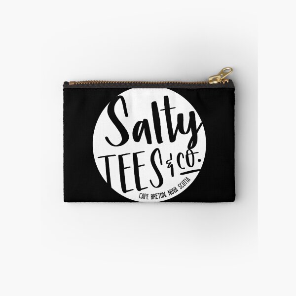 Item preview, Logotipo de Salty Tees & Co. (blanco) designed and sold by saltyteesandco.