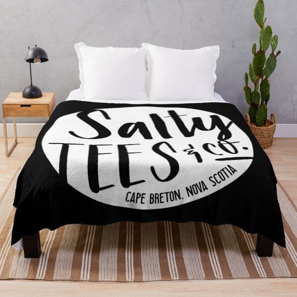 Item preview, Salty Tees & Co. Logo (White) designed and sold by saltyteesandco.