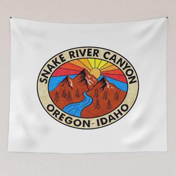 Item preview, Snake River Canyon Idaho Oregon designed and sold by DESTINATIONS DECAL.