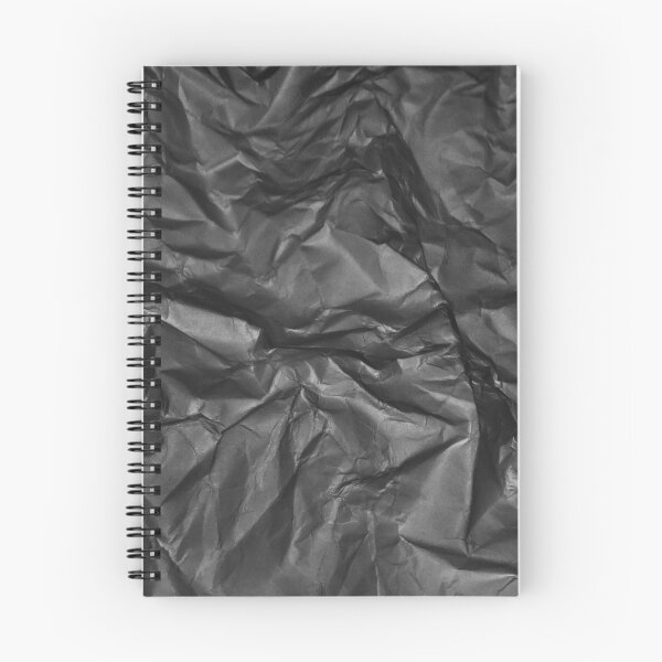 Item preview, Crumpled black paper designed and sold by fourretout.