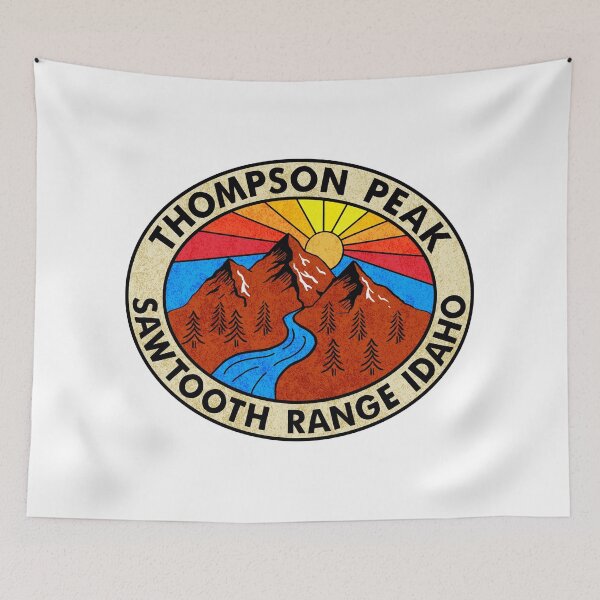 Item preview, Thompson Peak Sawtooth Range Idaho  designed and sold by DESTINATIONS DECAL.