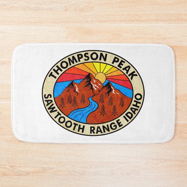 Item preview, Thompson Peak Sawtooth Range Idaho  designed and sold by DESTINATIONS DECAL.