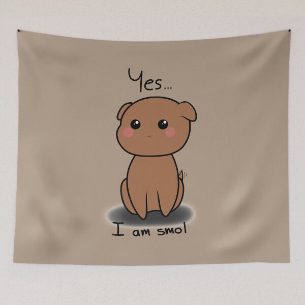 Item preview, Smol Pupper Brown designed and sold by Lulean01.
