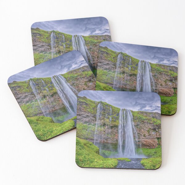 Item preview, Front Face of Seljalandsfoss - Waterfall At Iceland  designed and sold by Susan Dost.