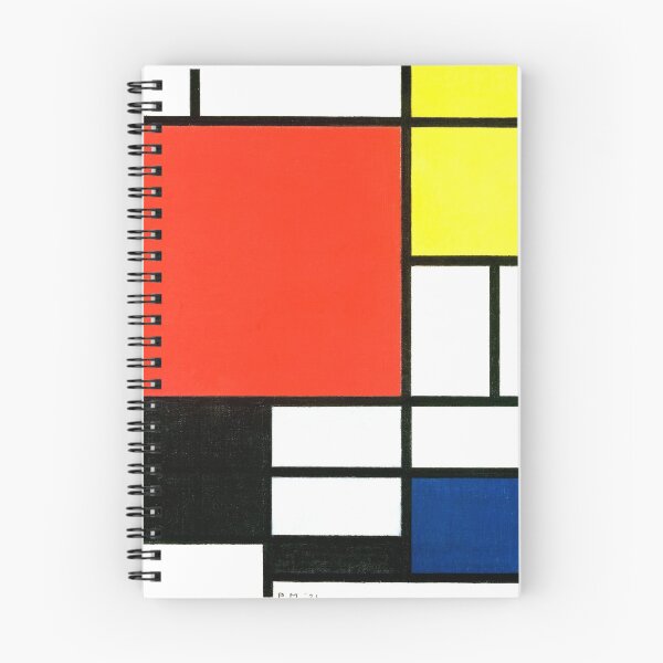Item preview, Composition in red, yellow, blue and black, Mondrian designed and sold by fourretout.