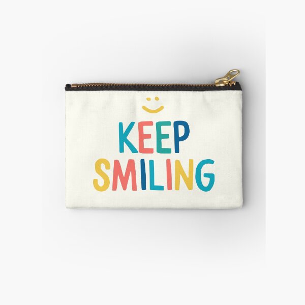Item preview, Keep Smiling - Colorful Happy Quote designed and sold by blueskywhimsy.