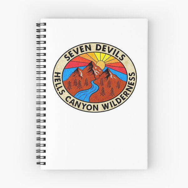 Item preview, Seven Devils Mountains Hells Canyon Wilderness Idaho Snake River  designed and sold by DESTINATIONS DECAL.