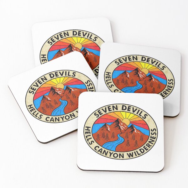 Item preview, Seven Devils Mountains Hells Canyon Wilderness Idaho Snake River  designed and sold by DESTINATIONS DECAL.