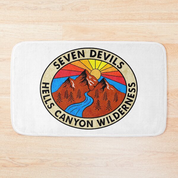 Item preview, Seven Devils Mountains Hells Canyon Wilderness Idaho Snake River  designed and sold by DESTINATIONS DECAL.