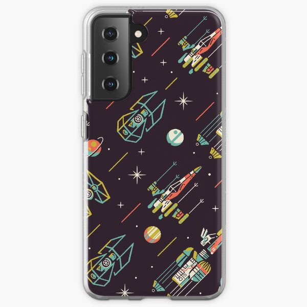 Minimalist Space Battle Samsung Galaxy Soft Case