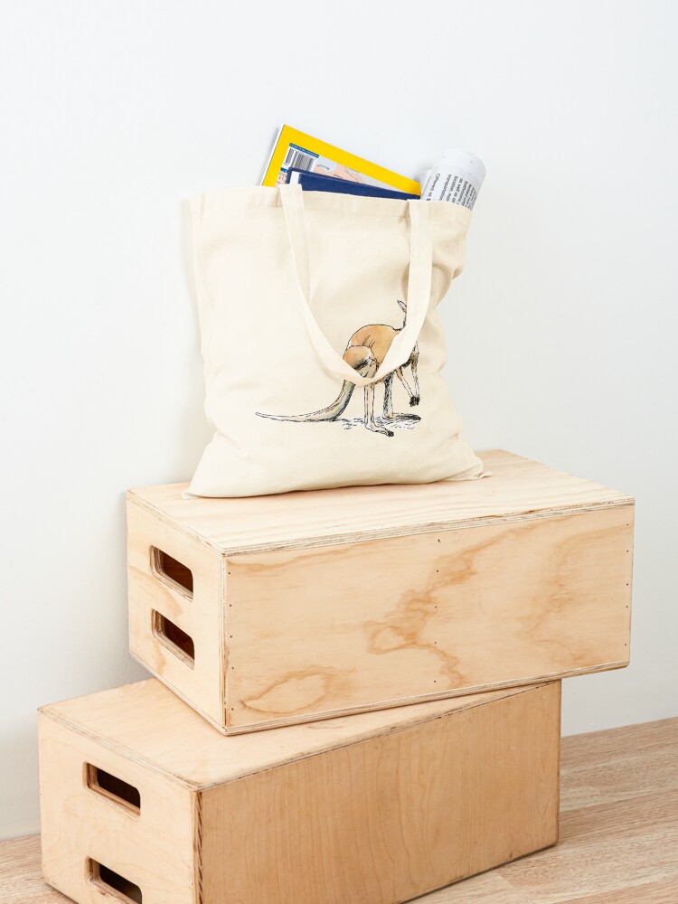 Alternate view of Kangaroo-in-waiting Tote Bag