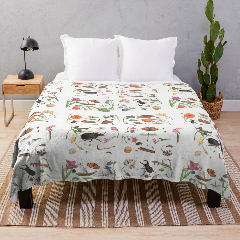 Common place miracles Part III -Natural History Throw Blanket