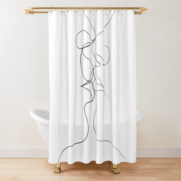 Tender Kiss Shower Curtain