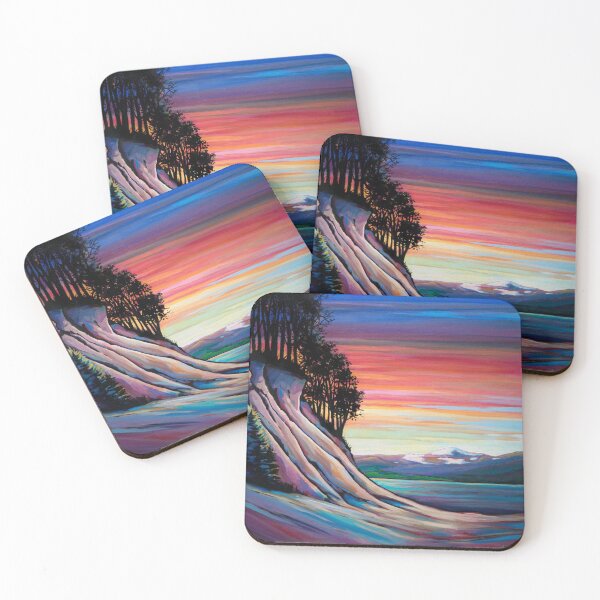 Item preview, Williston Lake Sunset designed and sold by Alison Newth.