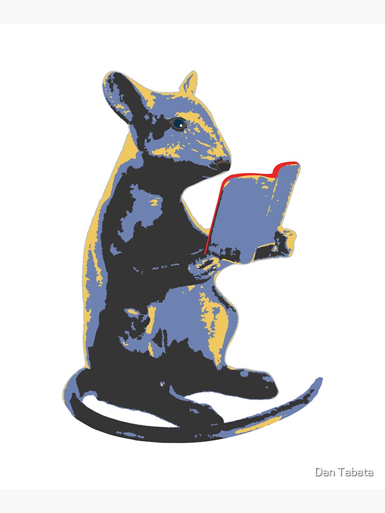 Book Mouse - blue by dmtab