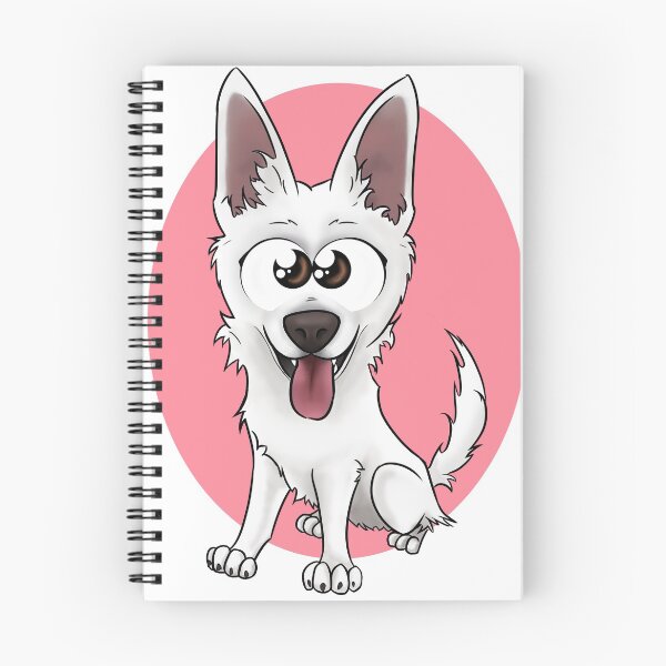 Item preview, White Swiss Shepherd Dog, Calystar designed and sold by AlaakUnivers.