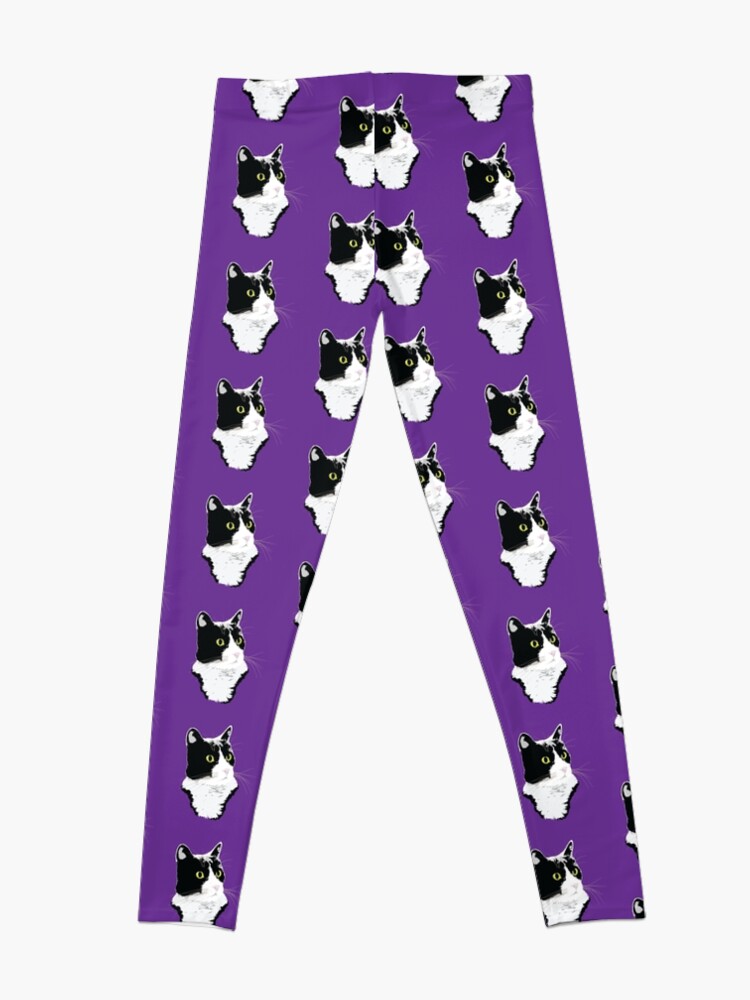 Alternate view of Regal Tuxedo Kitty Leggings