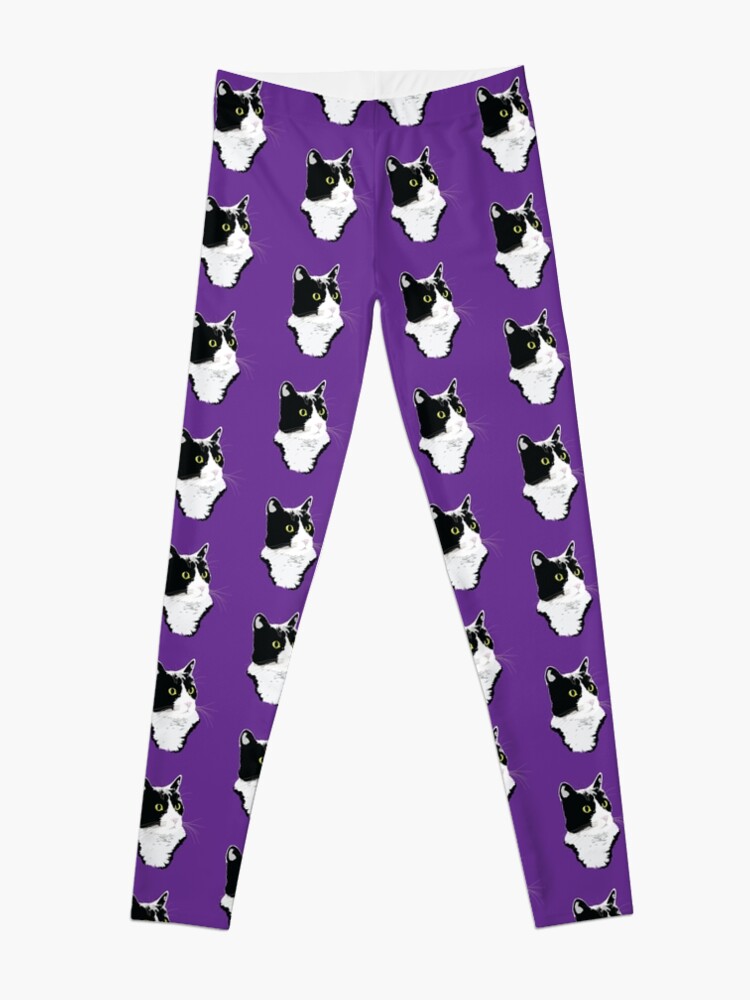 Alternate view of Regal Tuxedo Kitty Leggings