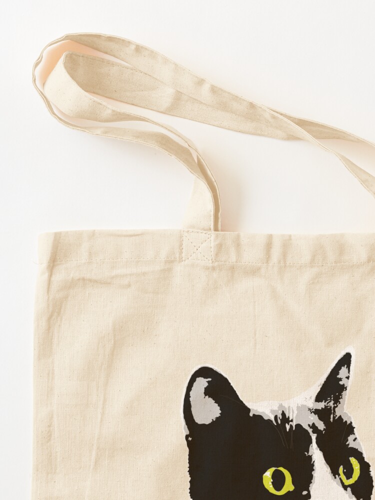 Alternate view of Regal Tuxedo Kitty Tote Bag