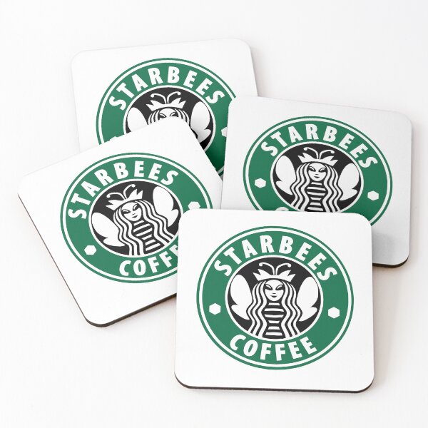 Item preview, Starbees Coffee Logo designed and sold by thebeeholder.