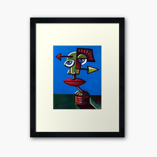 Directionally Indifferent Framed Art Print