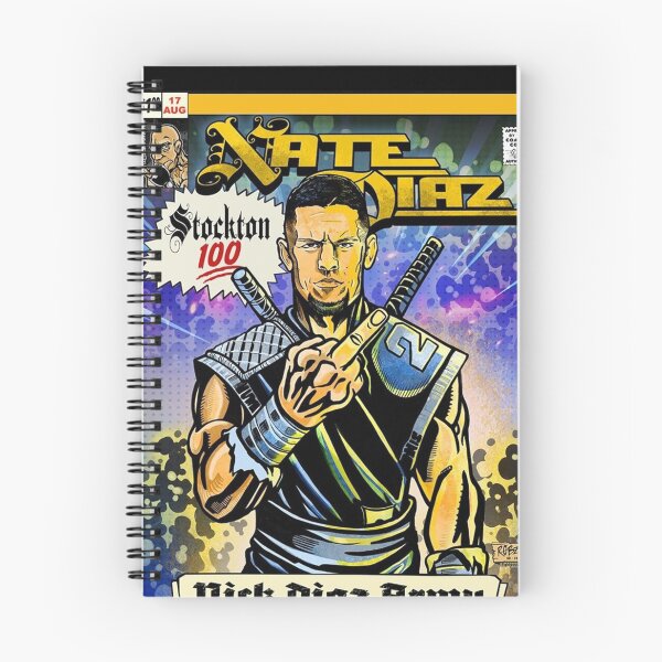 Item preview, Nate Diaz "MMA Samurai" Comic Book Cover designed and sold by Combat Design.