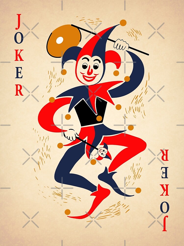 "Joker Playing Card" Poster for Sale by roguedesign Redbubble