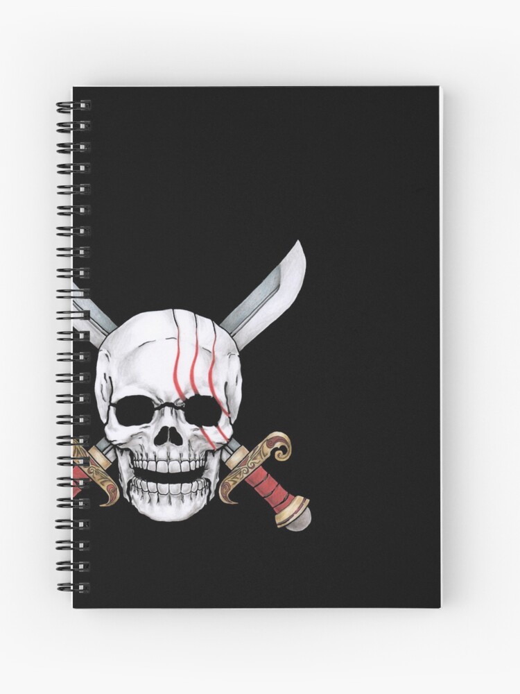 Law Symbol One Piece Anime Spiral Notebook