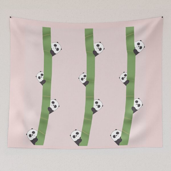 Artikelvorschau, Panda Muster Peekaboo entworfen und verkauft von Rowant.