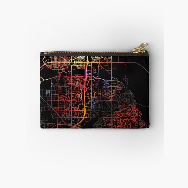 Item preview, Aurora City Street Map Dark Mode designed and sold by map-lover.