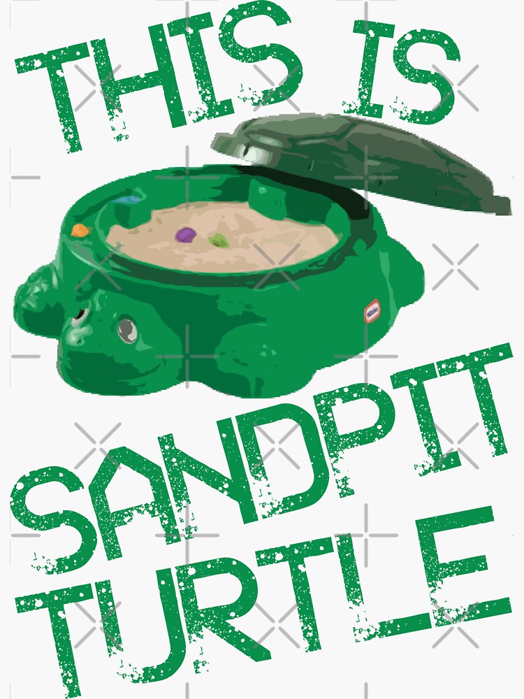 lil turtle sandpit