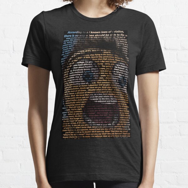 bee movie script ( you can read it) high quality Essential T-Shirt
