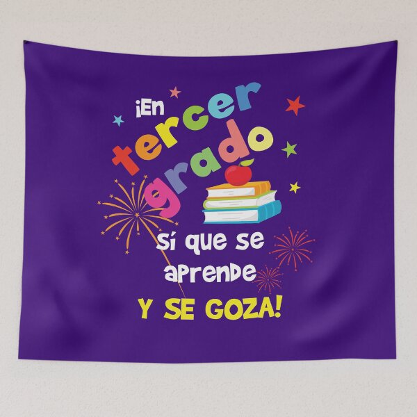 Item preview, Spanish Teacher Third Grade designed and sold by ShikitaMakes.