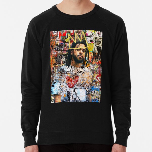 J Cole Portrait Lightweight Sweatshirt