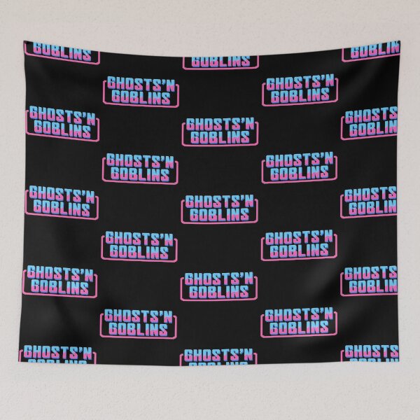 Item preview, GHOSTS AND GOBLINS TITLE SCREEN designed and sold by PIXLTEES.