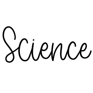 Artwork thumbnail, Science - Folder/Binder by RT-Lettering