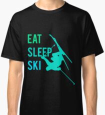Eat Sleep Ski Classic T-Shirt