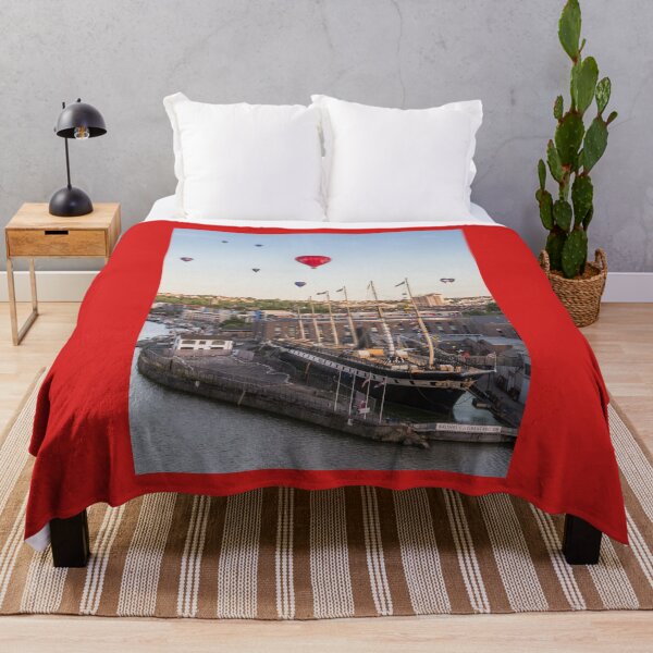 Item preview, Balloons over the SS Great Britain in Bristol designed and sold by Carolyn Eaton.