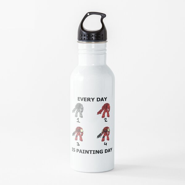 Every day is painting day (Blood Ravens) Water Bottle