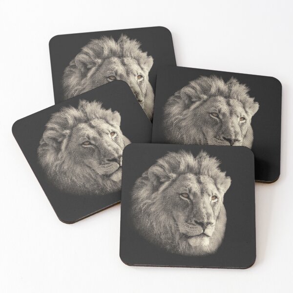 Item preview, Lion Face in Vintage Sepia designed and sold by Scotch Macaskill.